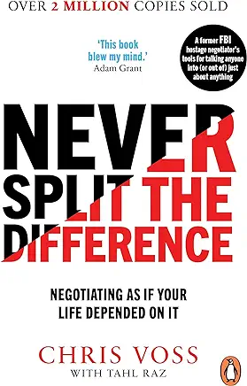 Never split the differrence cover Be Obsessed